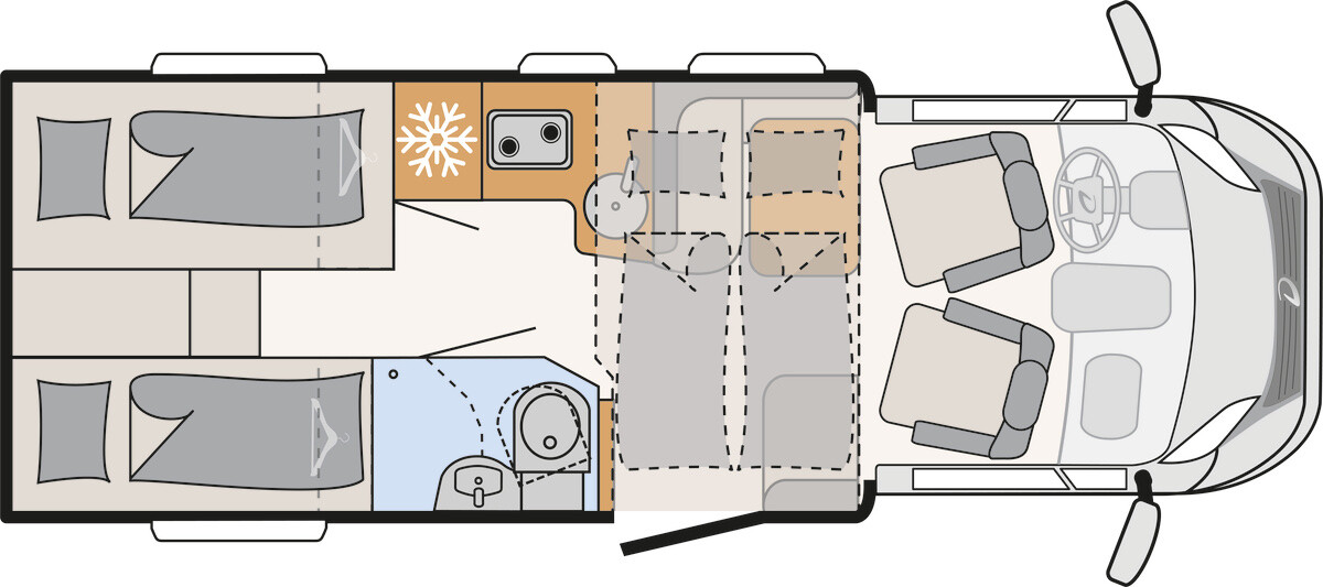 Dethleffs Trend T 6817 EB Active Automatik – Bild 30