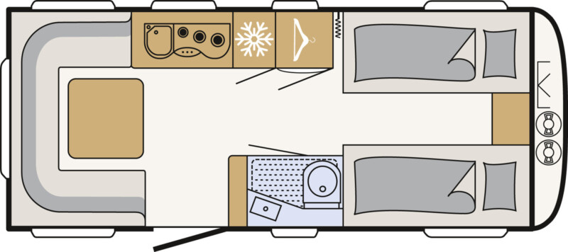 DETHLEFFS AERO 520 ER inklusive Klimaanlage